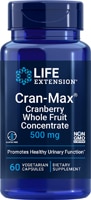 Cran-Max® -- 500 mg - 60 Vegetarian Capsules (Вегетарианские капсулы) Life Extension