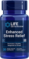 Enhanced Stress Relief -- 30 Vegetarian Capsules (Вегетарианские капсулы) Life Extension