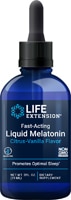 Мелатонин в жидкой форме, Быстродействующий, Цитрус-Ваниль - 59 мл - Life Extension Life Extension
