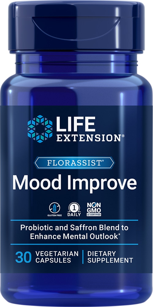 Florassist® Mood Improve -- 30 Capsules (Капсулы) Life Extension