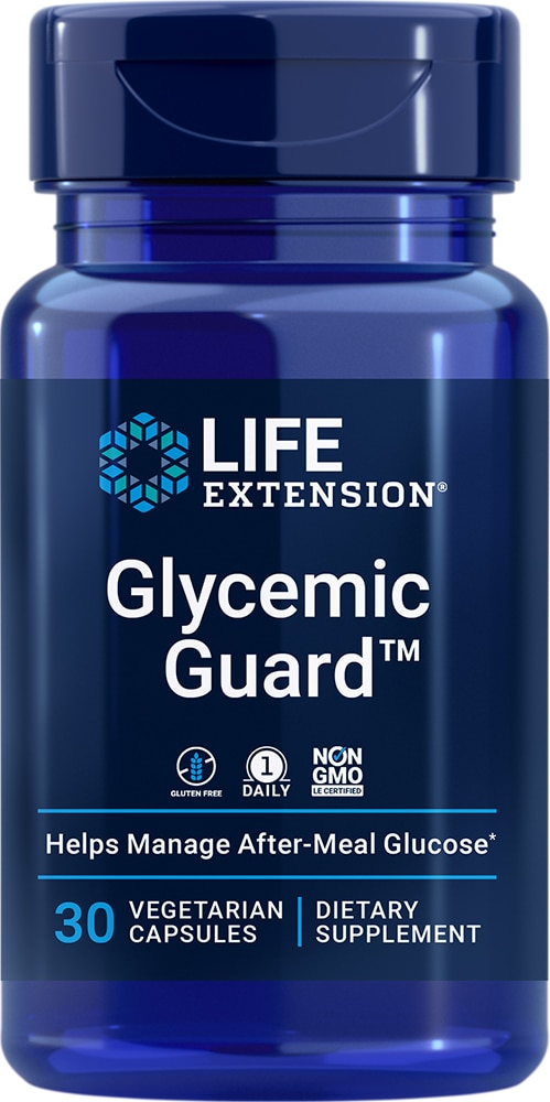 Glycemic Guard™ — 30 вегетарианских капсул Life Extension