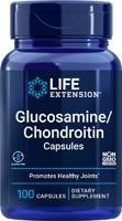 Life Extension Капсулы с глюкозамином и хондроитином -- 100 капсул Life Extension