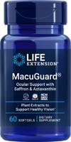 Life Extension MacuGuard® Ocular Support с Saffron &amp; Астаксантин — 60 мягких таблеток Life Extension