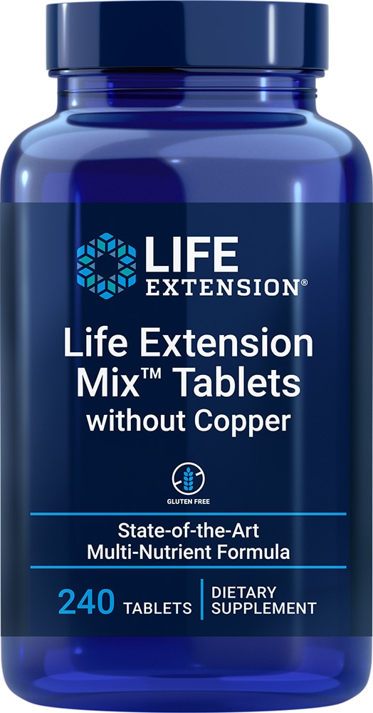 Mix™ Tablets (Таблетки) without Copper -- 240 Tablets Life Extension