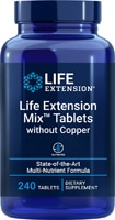 Таблетки Life Extension Mix™ без меди — 240 таблеток Life Extension