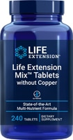 Mix™ Tablets (Таблетки) without Copper -- 240 Tablets Life Extension