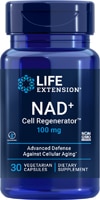 NAD plus Cell Regenerator Nicotinamide Riboside -- 100 mg - 30 Vegetarian Capsules (Вегетарианские капсулы) Life Extension