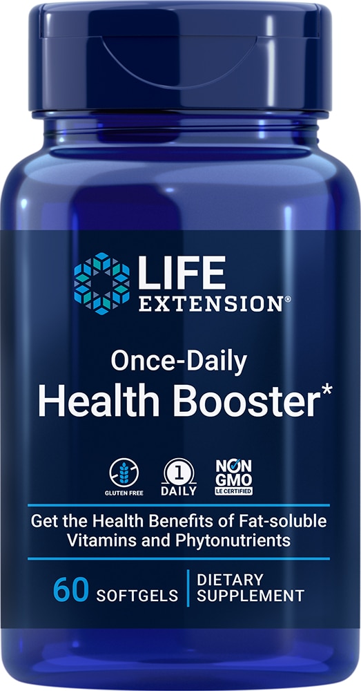 Once-Daily Health Booster -- 60 Softgels (Мягкие капсулы) Life Extension