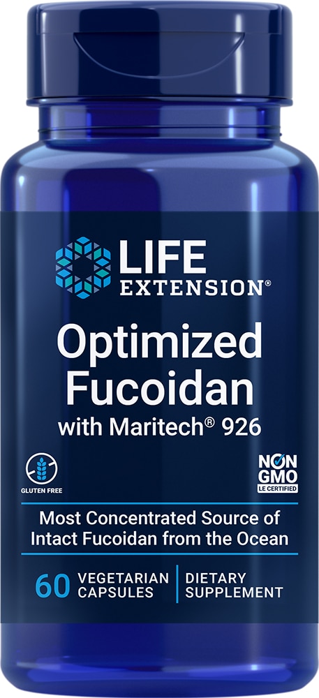 Оптимизированный Фукоидан с Maritech® 926 - 60 растительных капсул - Life Extension Life Extension