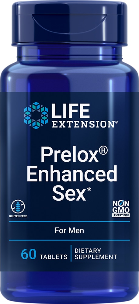 Prelox® Natural Sex For Men -- 60 Tablets (Таблетки) Life Extension