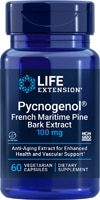 Pycnogenol® French Maritime Pine Bark Extract -- 100 mg - 60 Vegetarian Capsules (Вегетарианские капсулы) Life Extension