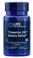 Life Extension Theanine XR™ Stress Relief – 30 вегетарианских таблеток Life Extension