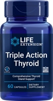 Тройное Действие Щитовидки - 60 растительных капсул - Life Extension Life Extension