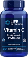 Витамин С и Био-Кверцетин Фитосом - 250 вегетарианских таблеток - Life Extension Life Extension