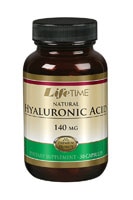 Natural Hyaluronic Acid -- 140 mg - 30 Capsules (Капсулы) Lifetime