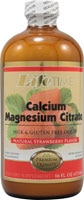 Lifetime Liquid Calcium Magnesium Citrate Plus Vitamin D-3 Strawberry — 16 жидких унций Lifetime