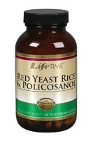 Red Yeast Rice and Policosanol -- 60 Vegetarian Capsules (Вегетарианские капсулы) Lifetime