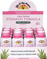 Aloe Herbal Stomach Formula Fresh Mint -- 12 Shots Lily of the Desert