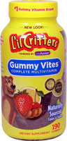 Полное фруктовое ассорти Gummy Vites™ — 190 мармеладных мишек L'il Critters