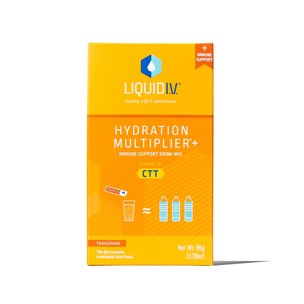 Hydration Multiplier with Immune Support Stick Packs Tangerine -- 3.39 oz (Унции) Liquid I.V.