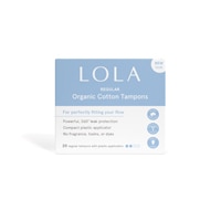 Lola Regular Tampons Компактный пластиковый аппликатор -- 20 тампонов LOLA