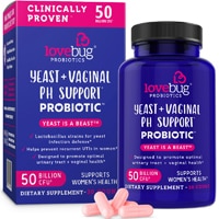 Yeast is a Beast™ -- 30 Tablets (Таблетки) LoveBug Probiotics