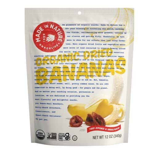 Суперзакуски Made In Nature Banana Slices — 14 унций Made in Nature