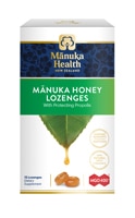 Manuka Honey Lozenges (Пастилки) MGO 400+ Propolis Natural -- 15 Lozenges Manuka Health