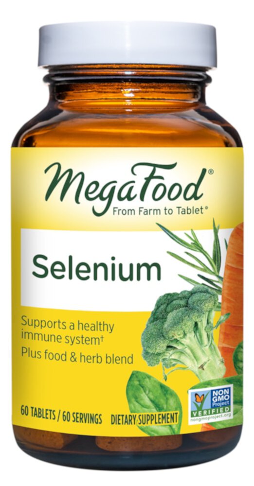 Selenium -- 50 mcg - 60 Tablets (Таблетки) MegaFood