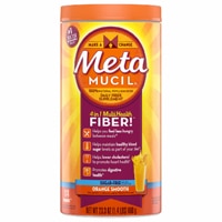 4-In-1 Multi Health Fiber Sugar Free Orange Smooth -- 23.3 oz (Унции) Metamucil