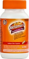 Псиллиум - Капсулы с клетчаткой - 160 капсул - Metamucil Metamucil