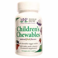 Children's Chewables (Жевательные таблетки) Daily Multi-Vitamin Natural Fruit -- 60 Chewables Michael's Naturopathic