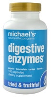 Digestive Enzymes -- 180 Capsules (Капсулы) Michael's Naturopathic