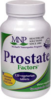 Prostate Factors™ -- 120 Vegetarian Tablets (Вегетарианские таблетки) Michael's Naturopathic