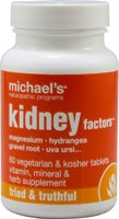 Michael's Naturopathic Programs Kidney Factors™ — 60 вегетарианских таблеток Michael's Naturopathic