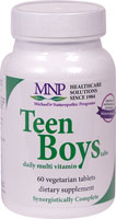 Teen Boys Tabs Daily Multivitamin -- 60 Vegetarian Tablets (Вегетарианские таблетки) Michael's Naturopathic