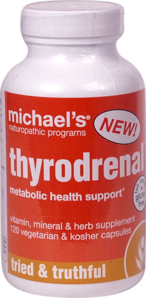 Тиродренал™ -- 120 вегетарианских капсул Michael's Naturopathic