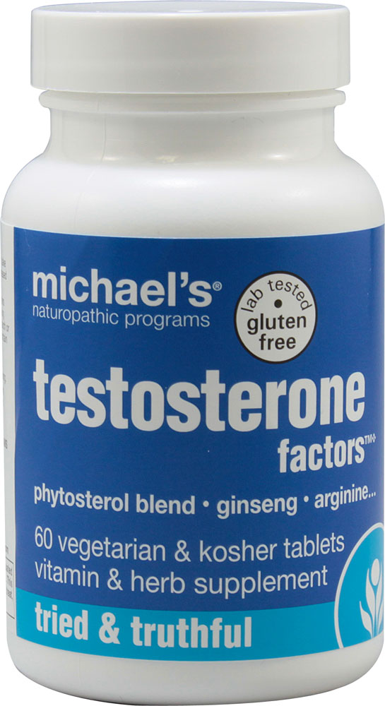 Testosterone Factors™ -- 60 Vegetarian Tablets (Вегетарианские таблетки) Michael's Naturopathic