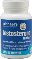 Testosterone Factors™ -- 60 вегетарианских таблеток Michael's Naturopathic