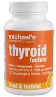 Thyroid Factors™ -- 120 Vegetarian Capsules (Вегетарианские капсулы) Michael's Naturopathic