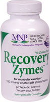 W-Zymes Xtra™ Recovery Zymes™ - 180 энтеросолюбильных таблеток - Michael's Naturopathic Michael's Naturopathic