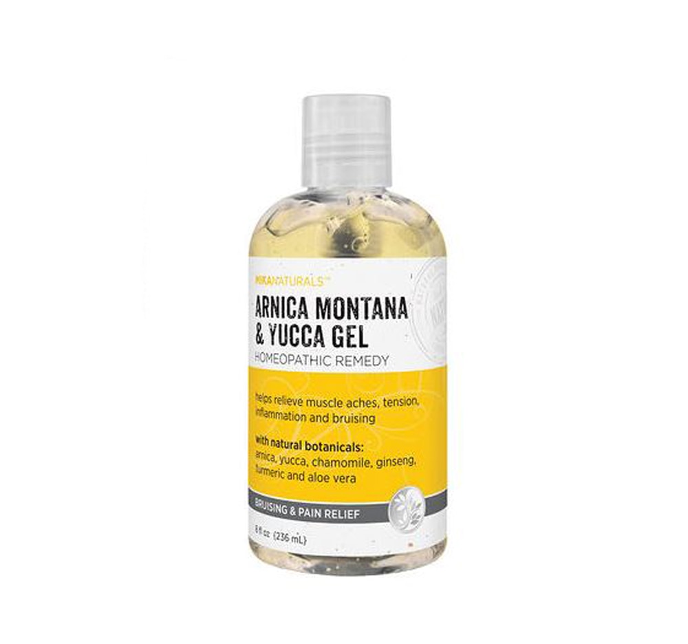 Arnica Montana & Yucca Gel (Гель) Bruising & Pain Relief Homeopathic Remedy -- 8 fl oz (Жидкие унции) Mikanaturals