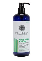 Mill Creek Botanicals Aloe Vera &amp; Лосьон для тела PABA -- 14 жидких унций Mill Creek