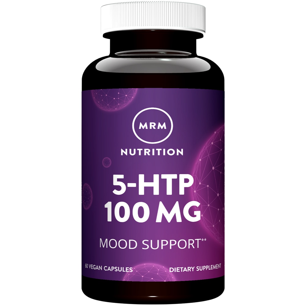 5-HTP -- 100 mg - 60 Vegetarian Capsules (Вегетарианские капсулы) MRM