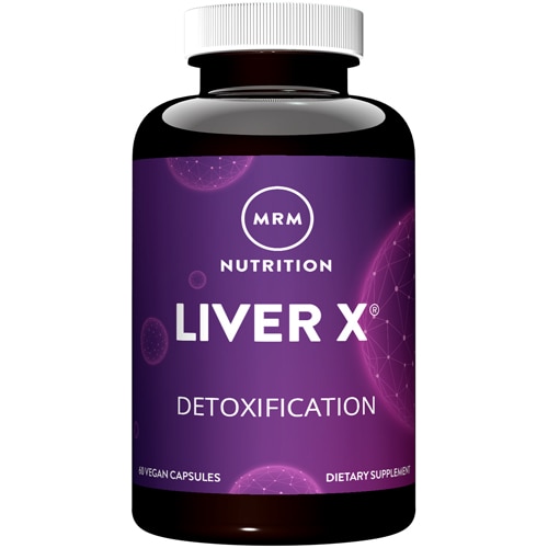 Liver X™ - 60 веганских капсул для поддержки печени и детоксикации MRM