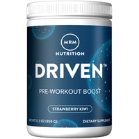 Driven™ Pre-Workout Boost Strawberry Kiwi -- 12.3 oz (Унции) MRM