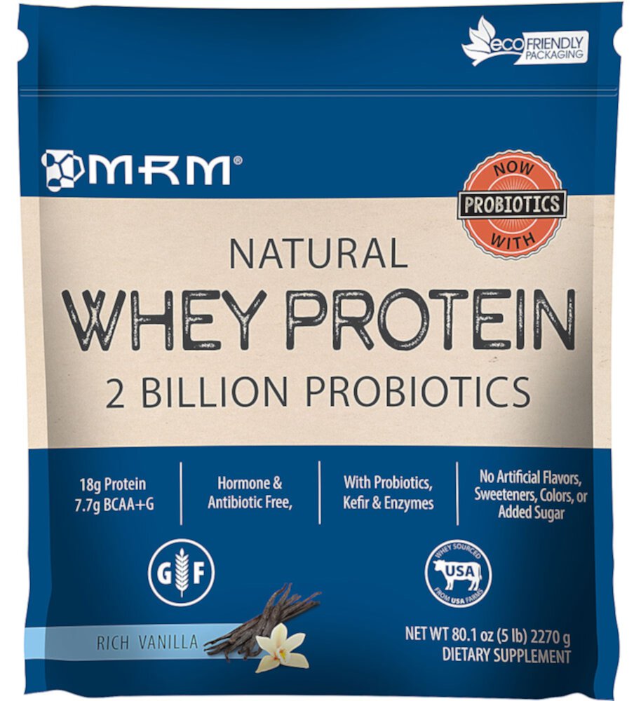 Metabolic Whey™ Protein Rich Vanilla -- 5 lbs MRM