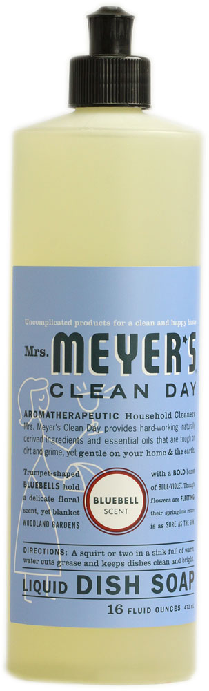 Жидкое мыло для мытья посуды Mrs. Meyer's Clean Day, колокольчик, 16 жидких унций Mrs. Meyer's