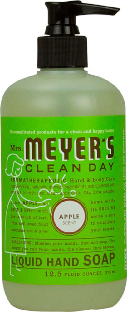 Жидкое мыло для рук Mrs. Meyer's Clean Day® Apple — 12,5 жидких унций Mrs. Meyer's