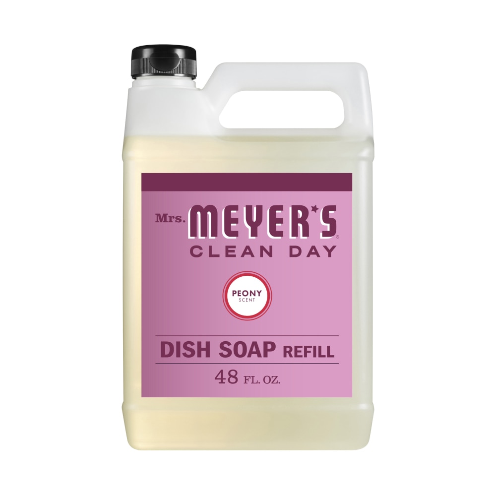 Mrs. Meyer's Clean Day Liquid Dish Soap Refill Peony - 48 жидких унций Mrs. Meyer's